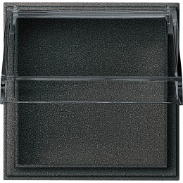 Панель с крышкой (антрацит) TX_44 Gira. Вид 1