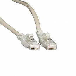 Коммутационный шнур кат.5е utp 10м серый Schneider Electric. Вид 1