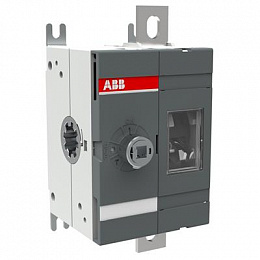 Рубильник OT200E01 200А (без ручки) 1п ABB. Вид 1