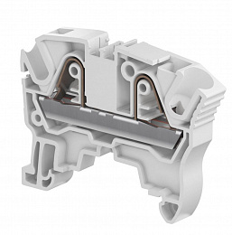 Клемма втычная ZK6 серая - 6 мм2, 2 зажима TYCO. Вид 1