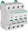 Автоматический выключатель 4-полюсный, 6A, 10kA (хар-ка D) Systeme9 Systeme Electric. Вид 1.