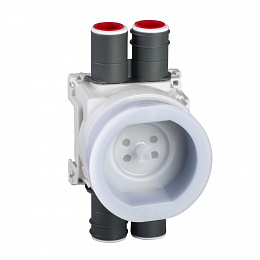 us+ коробка установочная в бетон для лючков ins52100, ins52101 (упаковка из 5шт) Schneider Electric. Вид 1