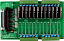 Выносная плата 12 твердотельных реле, совместима с Opto-22 ICP DAS. Вид 1.