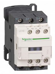 Контактор.3р,12a,но+нз,220v-,огран,кольц Schneider Electric. Вид 1