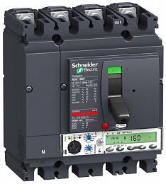 4п4т авт. выкл. micr. 5.2a 100a nsx160h Schneider Electric. Вид 1