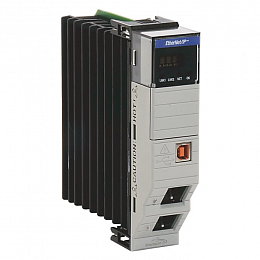 Модуль моста ControlLogix EtherNet/IP, двойной 10/100 Мбит/с Allen Bradley. Вид 1