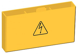 Изолир.крышка для гребенч.шины для isft100 Schneider Electric. Вид 1