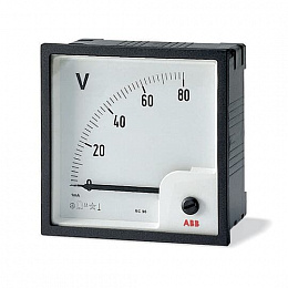 VLM-2-60/72 Вольтметр пост.тока прям.вкл.  ABB. Вид 1