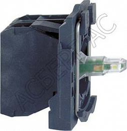 Корпус в сборе+1Н.О.встроен.светодиод~24B(зелёный) Schneider Electric. Вид 1