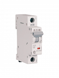 194721 HL-B16/1 Автоматический выключатель 1-полюсный, 16А, 4,5kA (хар-ка B) Eaton. Вид 1
