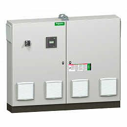 Укрм varset 137 квар 400в для загрязненной сети dr3,8 с авт. выкл., ввод сверху Schneider Electric. Вид 1