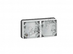 Коробка 2 поста Plexo,Legrand. Вид 1