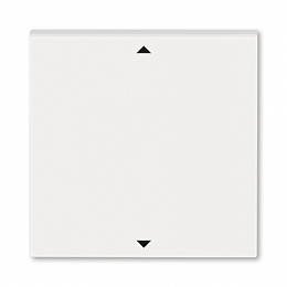 Управляющий элемент Busch-Jalousiecontrol®II с маркировкой жемчуг / ледяной Levit ABB. Вид 1