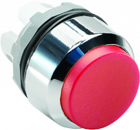 MP4-20R Кнопка красная с фиксацией без подсветки ( только корпус )ABB. Вид 1