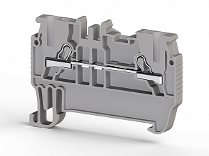 PYK 1,5M Клеммник пружинный быстрозажимной (Push in), 1,5мм² (серый) Klemsan. Вид 1