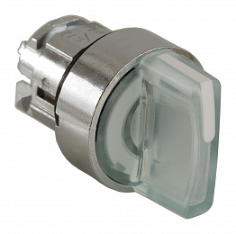 Головка для переключателя 22мм белая zb4bk1713 Schneider Electric. Вид 1