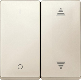 Sd,кл.для мод 2кн.вык рис вв/вн,1/0, беж Schneider Electric. Вид 1