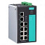 10-портовый управляемый коммутатор: 7х10/100 BaseT Ethernet, 3 х 10/100/1000 BaseT Ethernet, -40...+75С MOXA. Вид 1.
