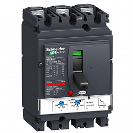 431110 NSX250B TM250D 3P 250А Термо-магнитный 3-пол. автомат 250А, 25kA  Schneider Electric. Вид 1