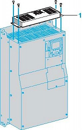 Вентиляц компл карты контроля atv71 Schneider Electric. Вид 1