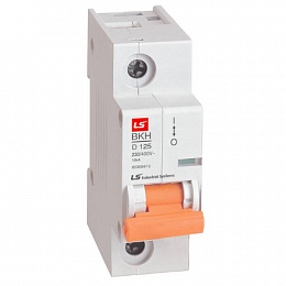BKH Автоматический выключатель 1-полюсный, 125А, 10kA (хар-ка C) LSis. Вид 1