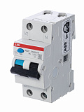 DSH201R C40 30мA Дифф. автомат 1P+N 40A 30mA, тип АC, 4.5kA, (хар-ка C) ABB