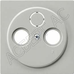 Накладка на TV-розетку (серый) S-Color GIRA. Вид 1