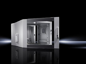 DK Настенный корпус шкафа с регулировкой глубины, 3-секц.15EШ, IP54 Rittal. Вид 1