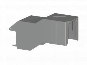 ККВ240 Защитный профиль для AVK240B (серый) Klemsan. Вид 1