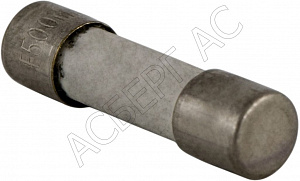 Плавкий предохранитель 5X20, 250В 0,5А (1уп-10шт) Schneider Electric. Вид 1