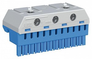 ZK113B Клеммник N 11x4 + 3x25 мм2 ABB. Вид 1