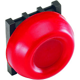 KP6-40R Кнопка c красным резиновым колпачком с монтажной колодкой IP66 ABB