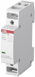 ESB16-02N-02 Контактор модульный (16А АС-1, 2НЗ), 42В AC/DC ABB. Вид 1