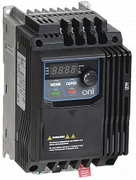 Преобразователь частоты A400 380В, 3 фазы 2,2 kW 5,5А серии ONI. Вид 1