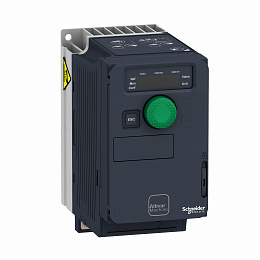 Преобразователь частоты, компактное исполнение 0.55 кВт, 240В, 1 фаза Schneider Electric. Вид 1