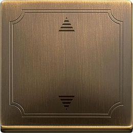 Сенсорная поверхность выкл. управления жалюзи, подкл. датчика, с памятью, sd Merten Schneider Electric. Вид 1