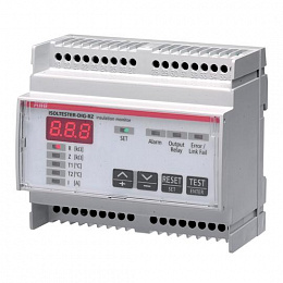 ISOLTESTER-DIG-PLUS Устройство контроля изоляции для изолированной сети ABB. Вид 1