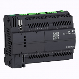 M172 Программируемый контроллер без дисплея, 28 I/O Eth 2 RS485 изол. Schneider Electric. Вид 1
