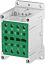 Блок CC-TH35-VL-6.6 Клеммный для токовых цепей, контакт до разрыва , монтаж на динрейку ТН35, винтовые клеммы TYCO. Вид 1.