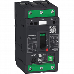 авт.выкл gv4pe с многофункц. nfc расцепителем 7a 100ka зажим everlink Schneider Electric. Вид 1