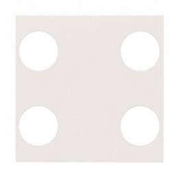 N2221.4 BL Плата центральная Zenit для 4-клавишного сенсора, белый ABB. Вид 1