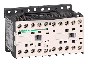 Контактор реверсивный 3х-полюсный, 6А, 1НЗ, 24В DC 1.8Вт Schneider Electric. Вид 1