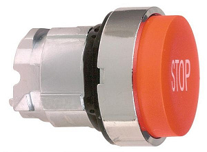 Головка для кнопки 22мм красная zb4bl434 Schneider Electric. Вид 1