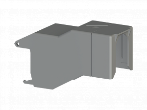 ККВ95 Защитный профиль для AVK95B (серый) Klemsan. Вид 1