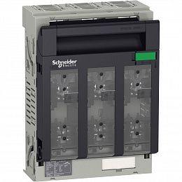 выключатель-разъединитель-предохранитель isft400 3п выводы м10 Schneider Electric. Вид 1