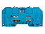 WFF 240 клемма 120 до 240мм (голубая) Weidmuller. Вид 1.
