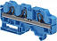 Клемма втычная ZK10-3P-BL синяя - 10 мм2, 3 зажима TYCO. Вид 1.