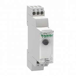 Реле времени (выдержка при выключении) 24В, ~24...240В, релейный выход Schneider Electric. Вид 1