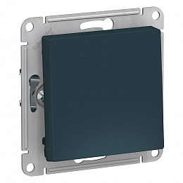 Выключатель с самовозвратом, сх.1, 10АХ, механизм (изумруд) Atlas Design Systeme Electric. Вид 1