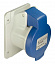 Розетка скрытой установки прямая, винт 16А 2P+E IP44 220В Schneider Electric. Вид 1.